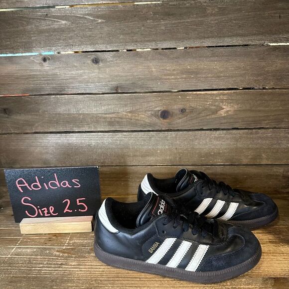 adidas gazelle silver green womens Big Kids adidas Originals Samba XLG Shoes Black main image 0